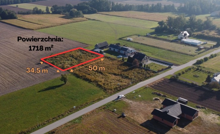 działka na sprzedaż - Stryków (gw), Tymianka